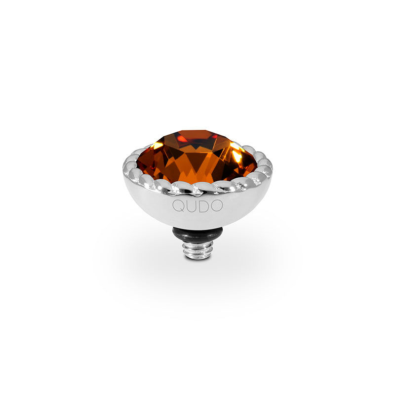 Bocconi Top 0.43" - Silver Smoked Topaz