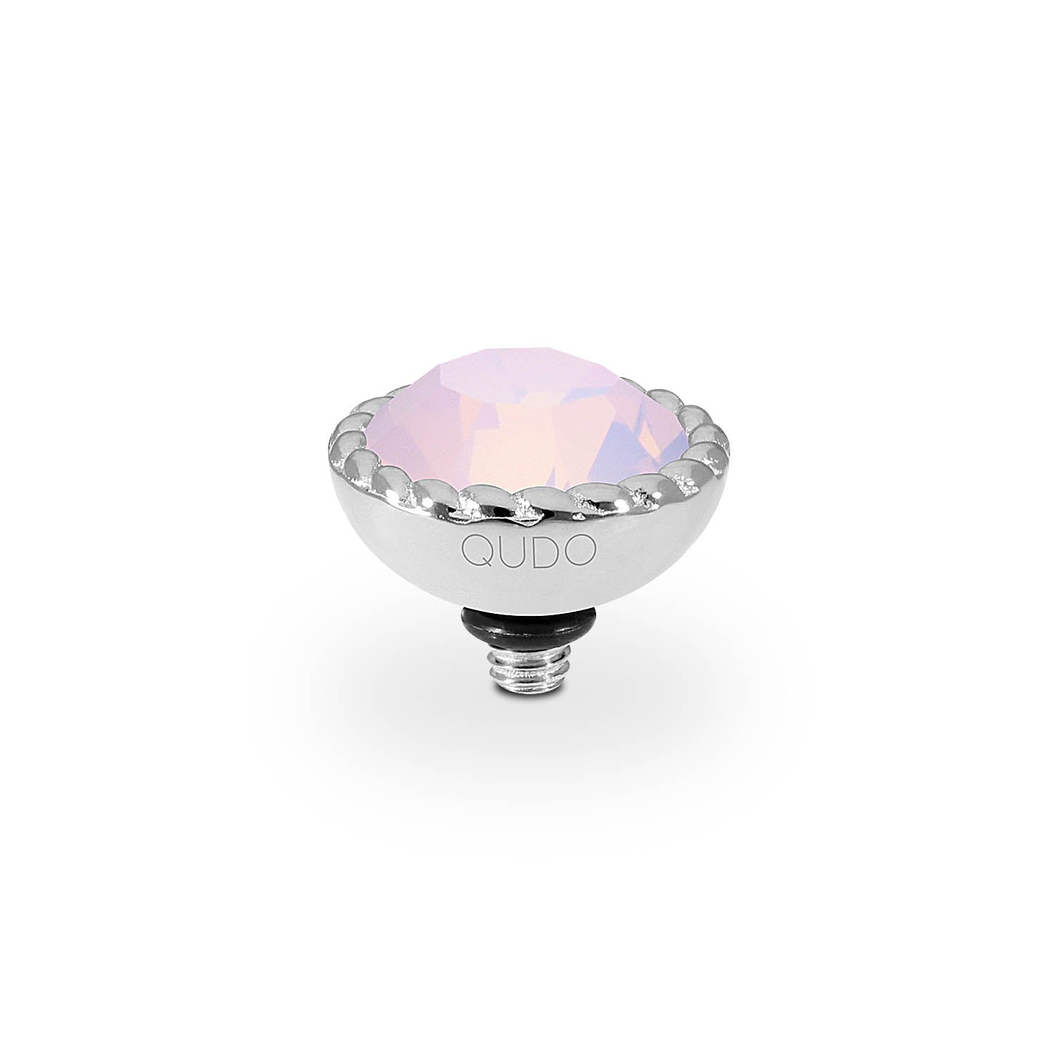 Bocconi Top 0.43" - Silver rose opal