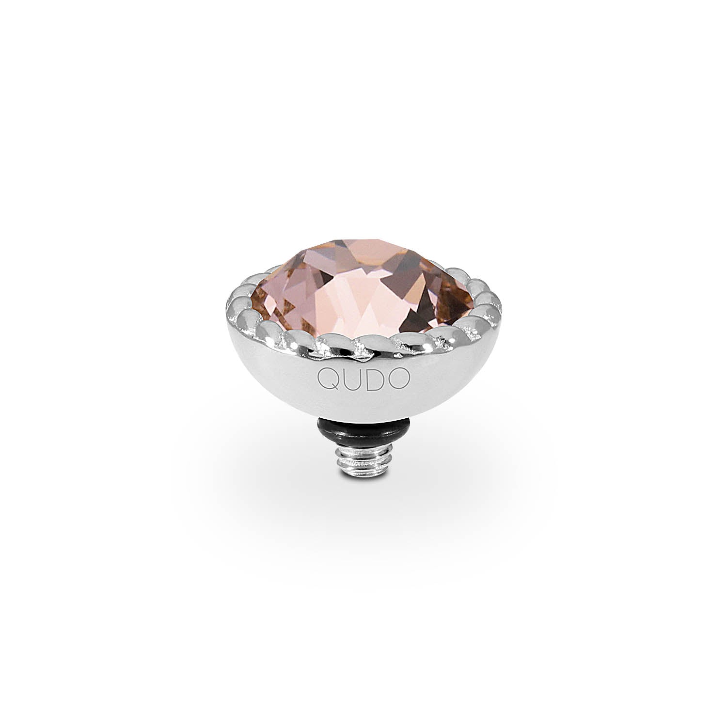 Bocconi Top 0.43" - Silver vintage rose