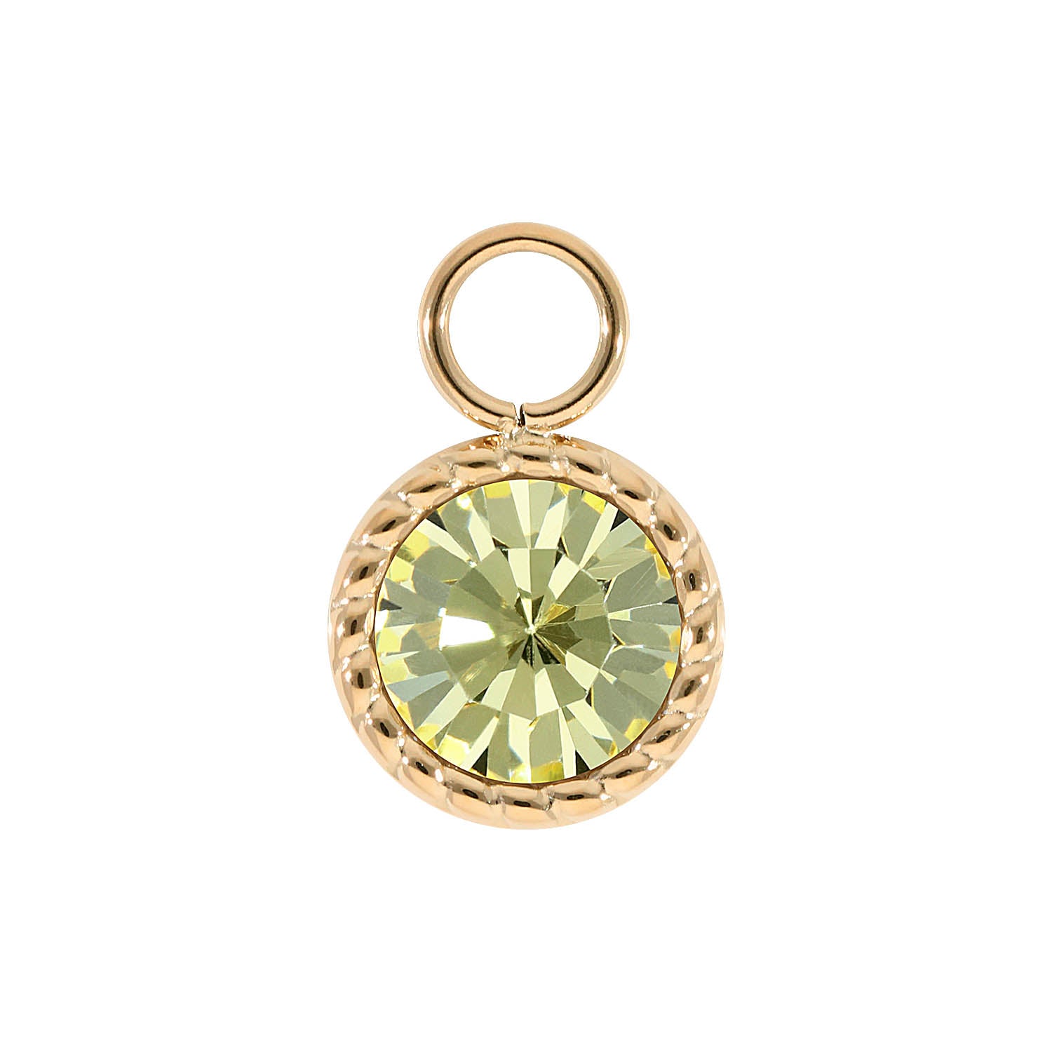 Bocconi Charm 0.43" - Gold Jonquil