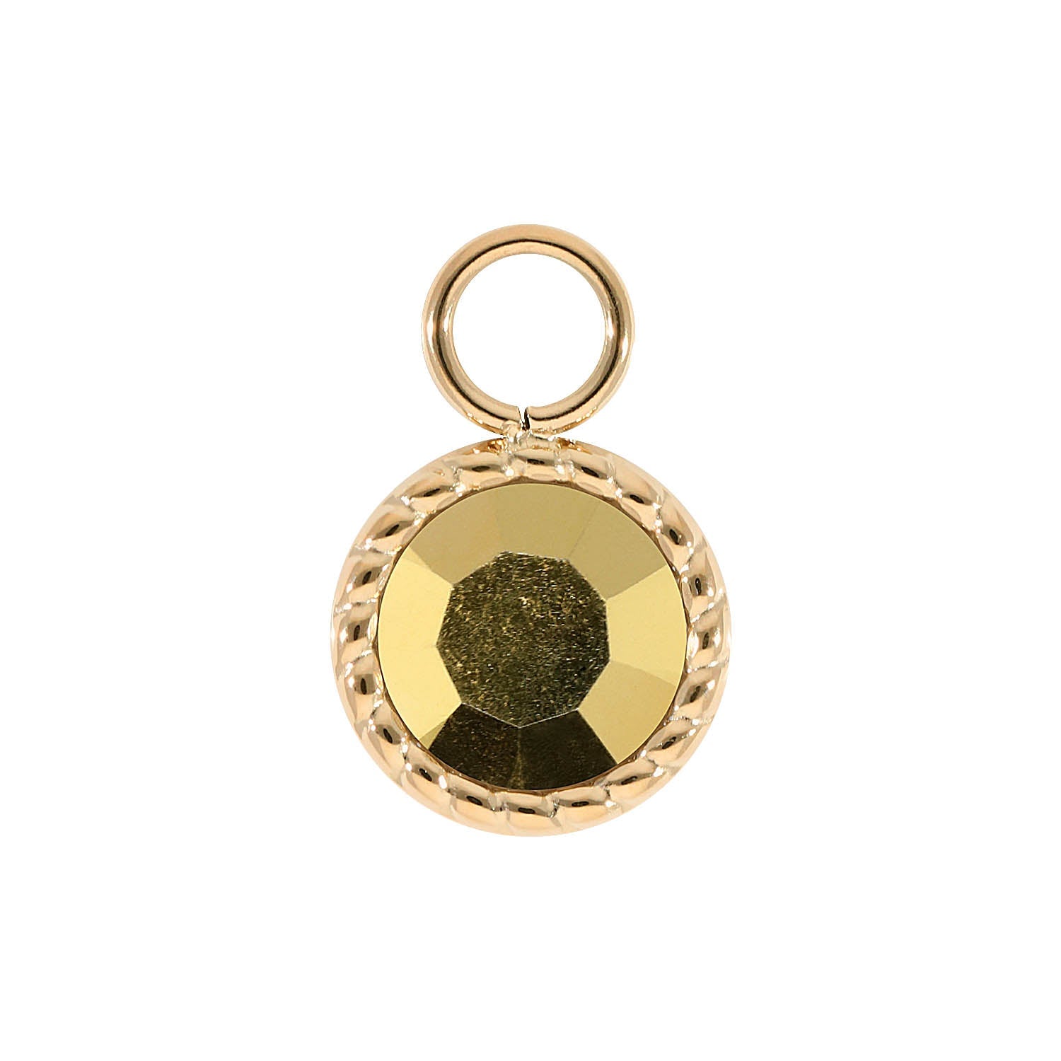 Bocconi Charm 0.43" - Gold