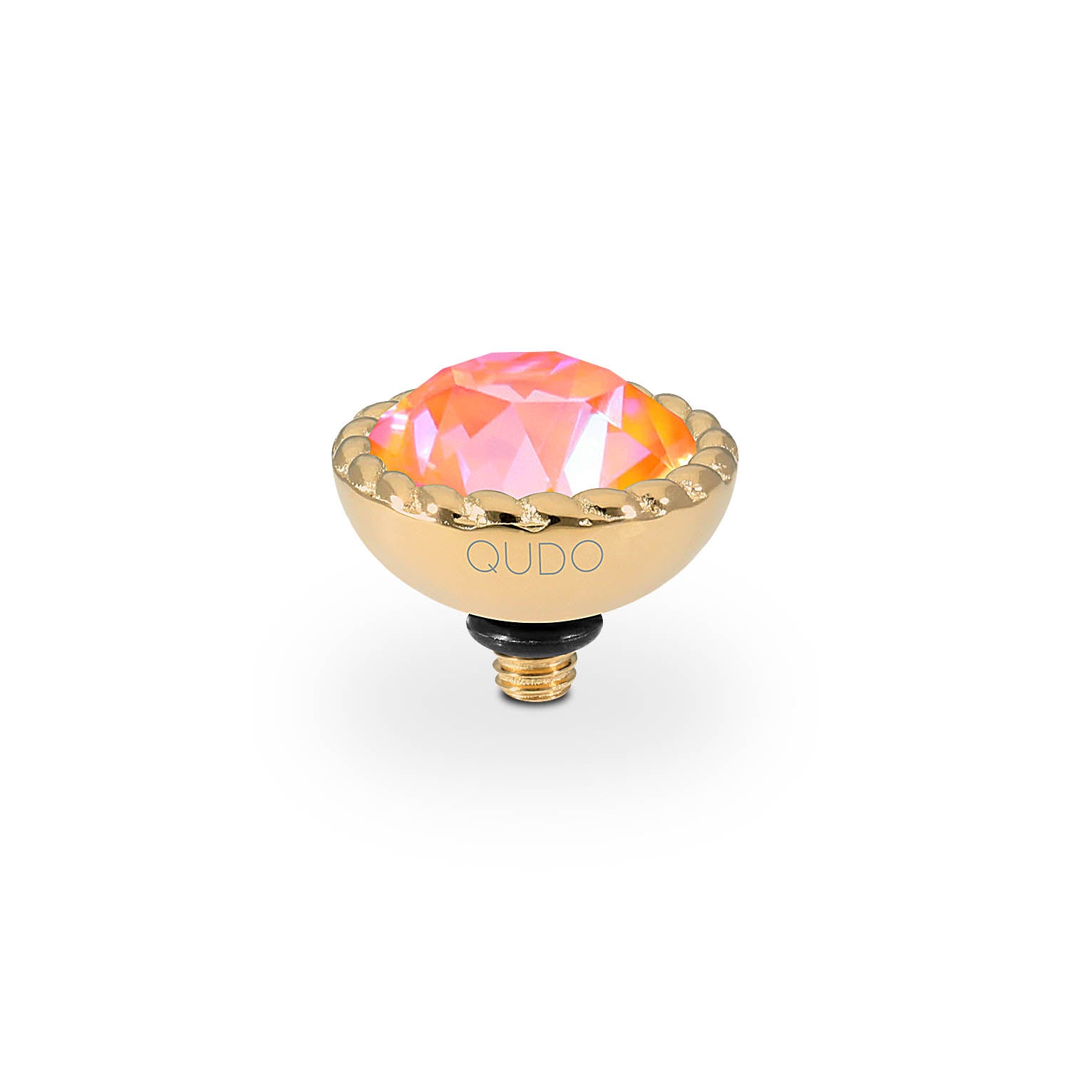 Bocconi Top 0.43" - Gold crystal orange glow delite