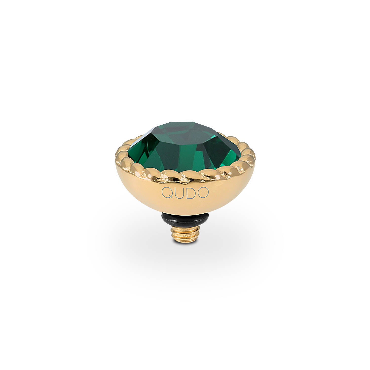 Bocconi Top 0.43" - Gold emerald