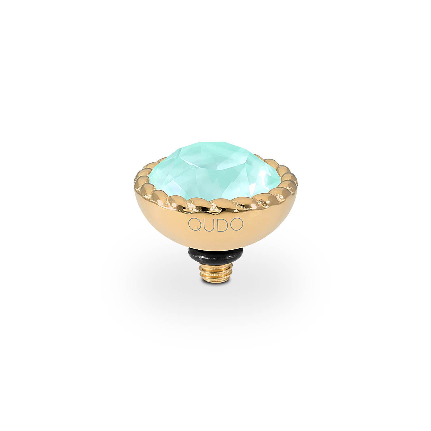 Bocconi Top 0.43" - Gold crystal soft mint ignite