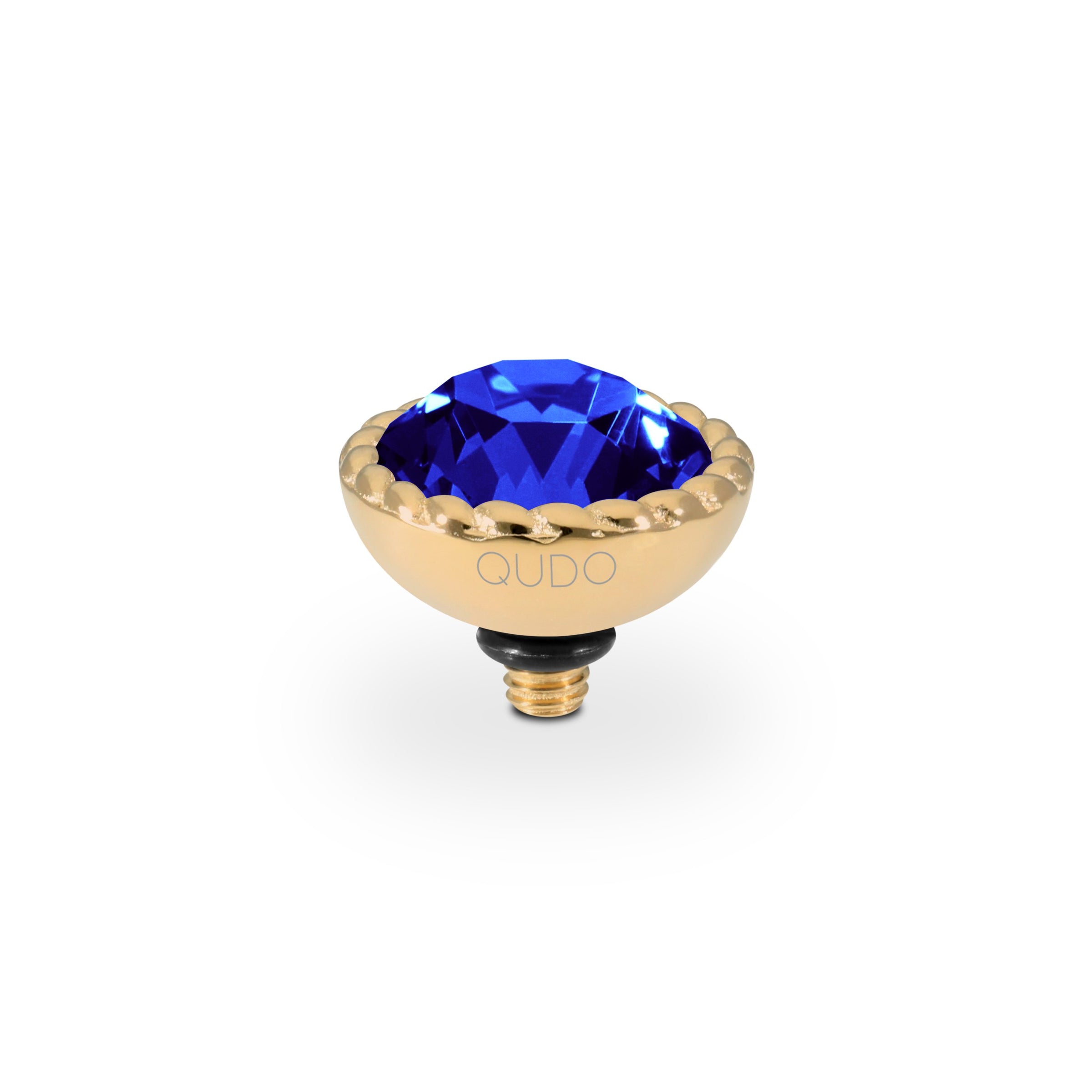 Bocconi Top 0.43" - Gold ReCreated Dark Sapphire