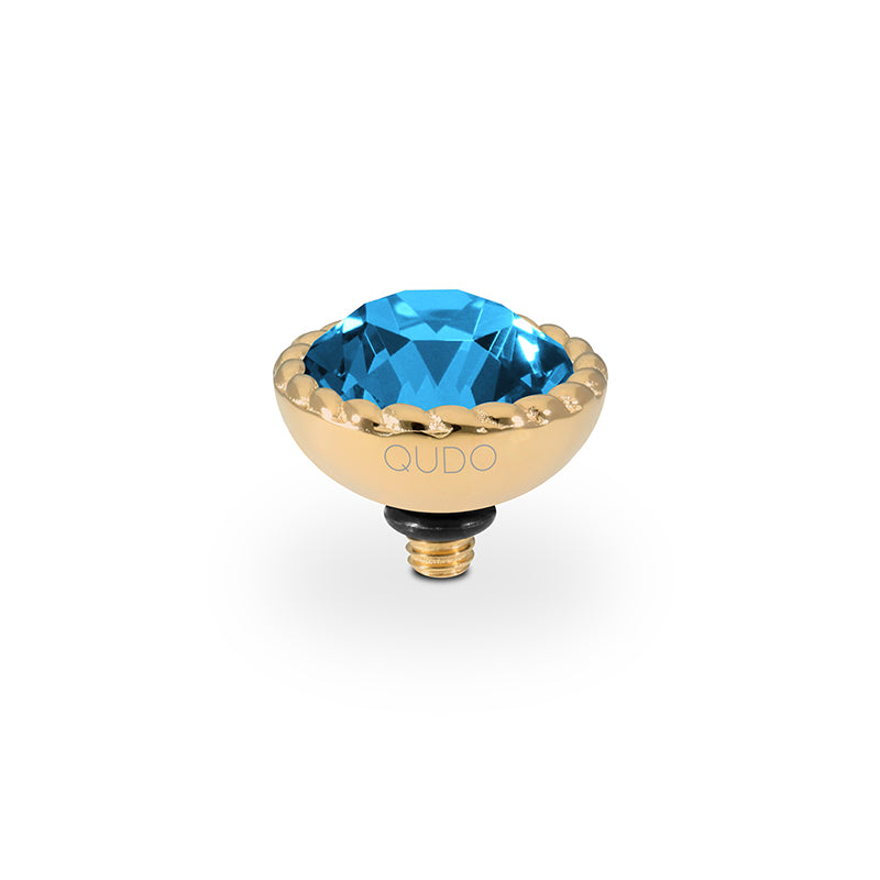 Bocconi Top 0.43" - Gold Denim Blue