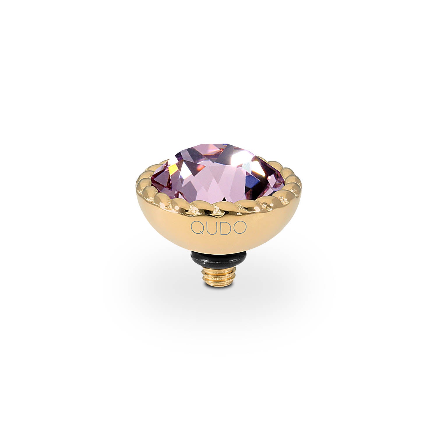Bocconi Top 0.43" - Gold light amethyst