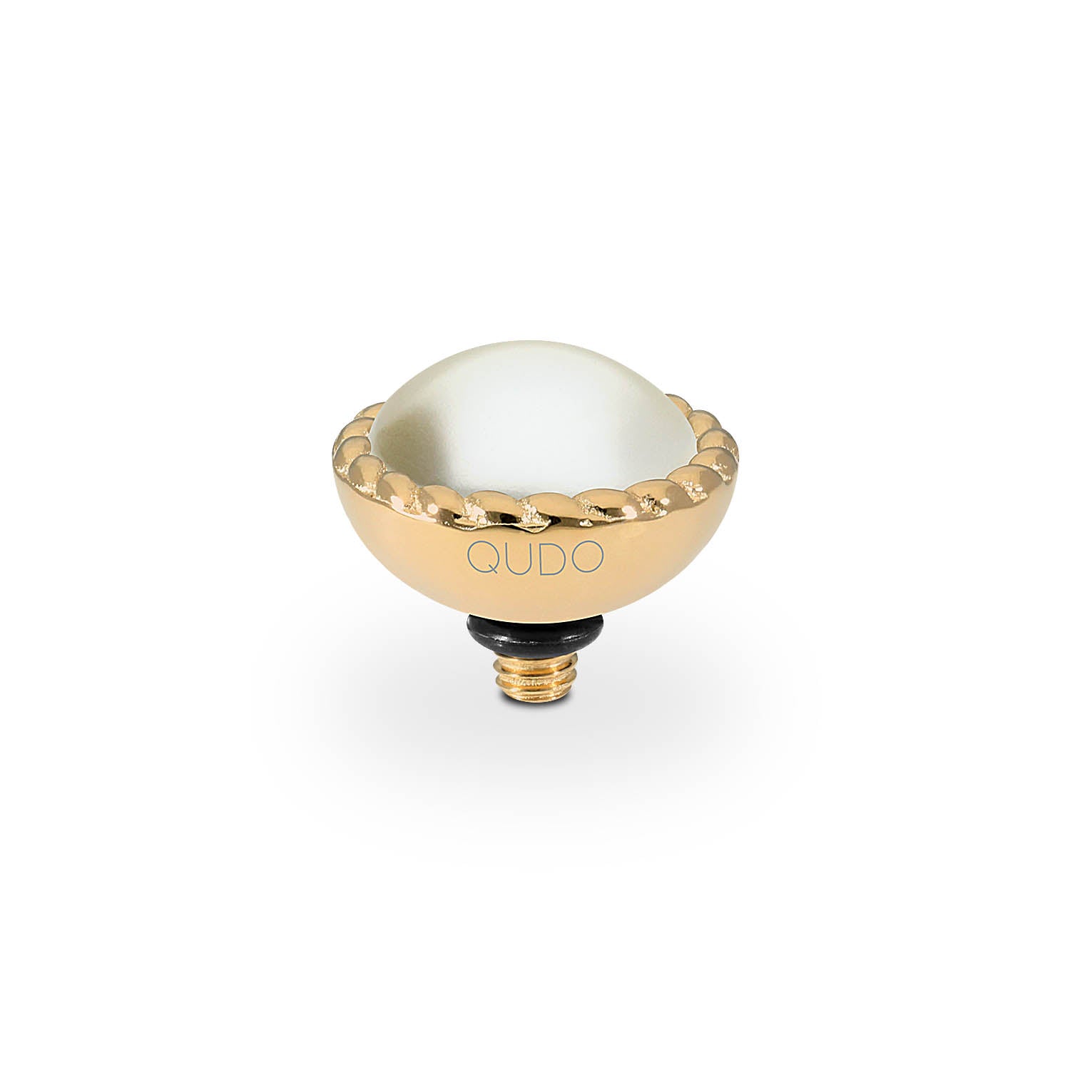 Bocconi Top 0.43" - Gold cream pearl
