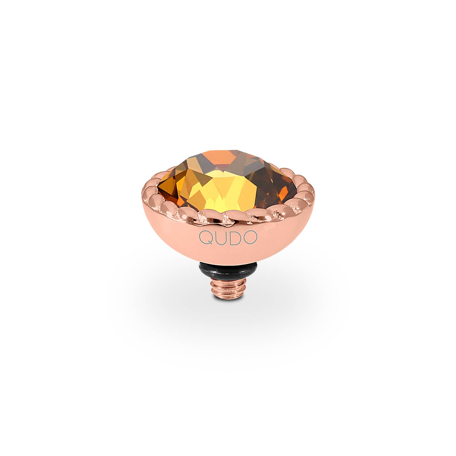 Bocconi Top 0.43" - Rose Gold light amber