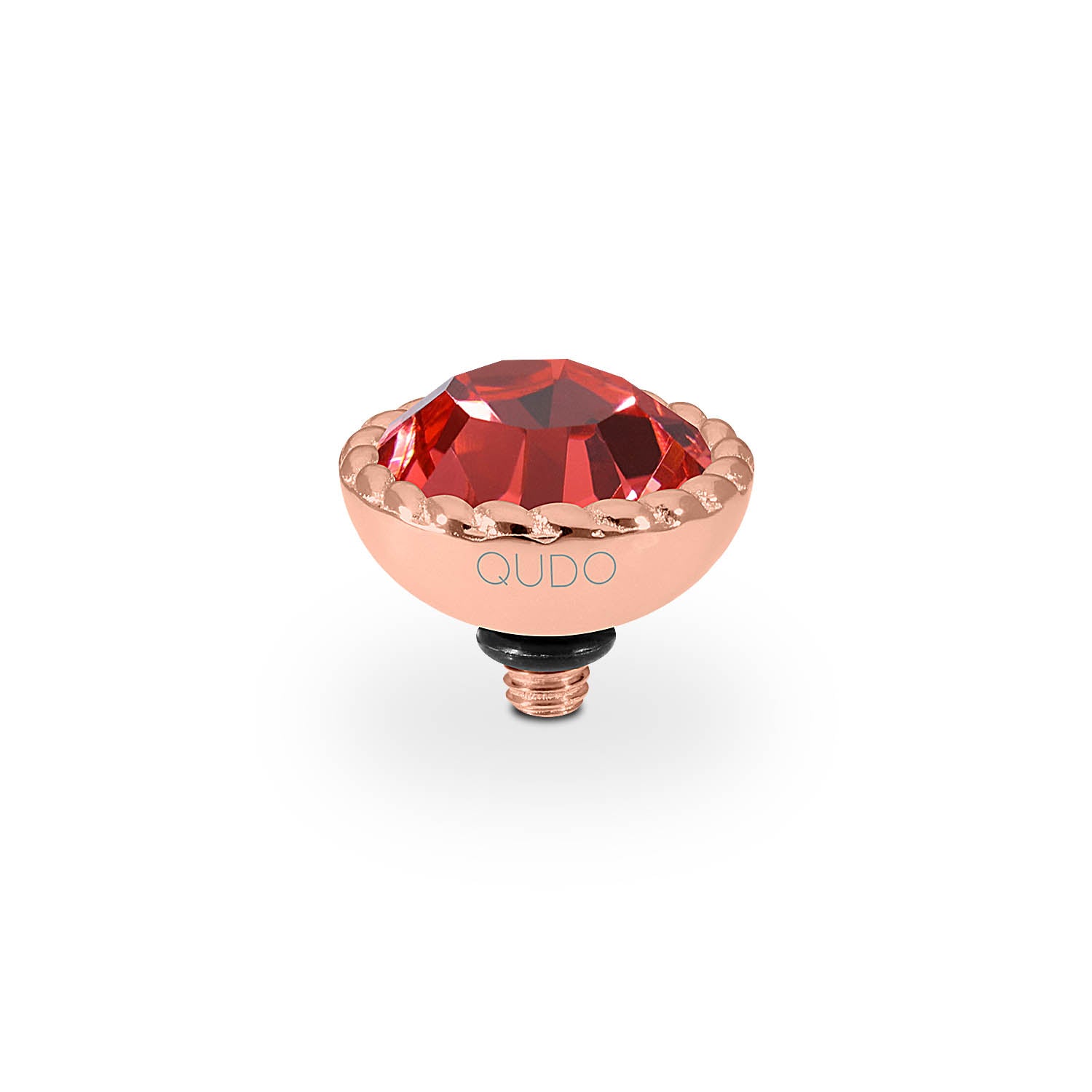 Bocconi Top 0.43" - Rose Gold padparadscha
