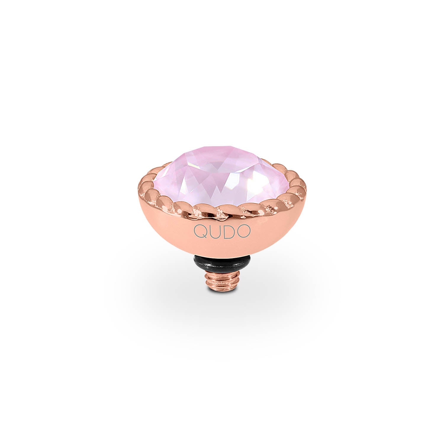 Bocconi Top 0.43" - Rose Gold crystal soft rose ignite