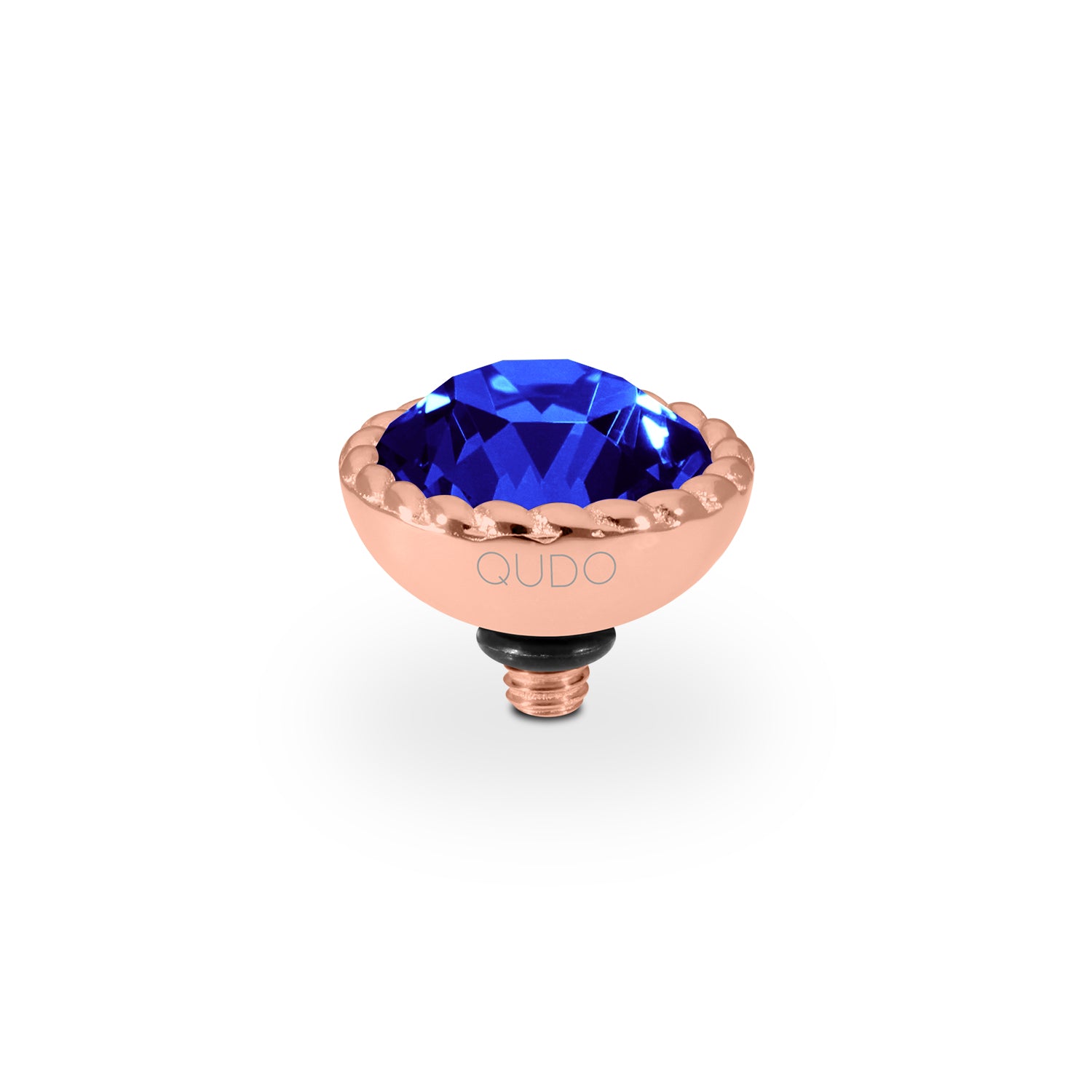 Bocconi Top 0.43" - Rose Gold ReCreated Dark Sapphire