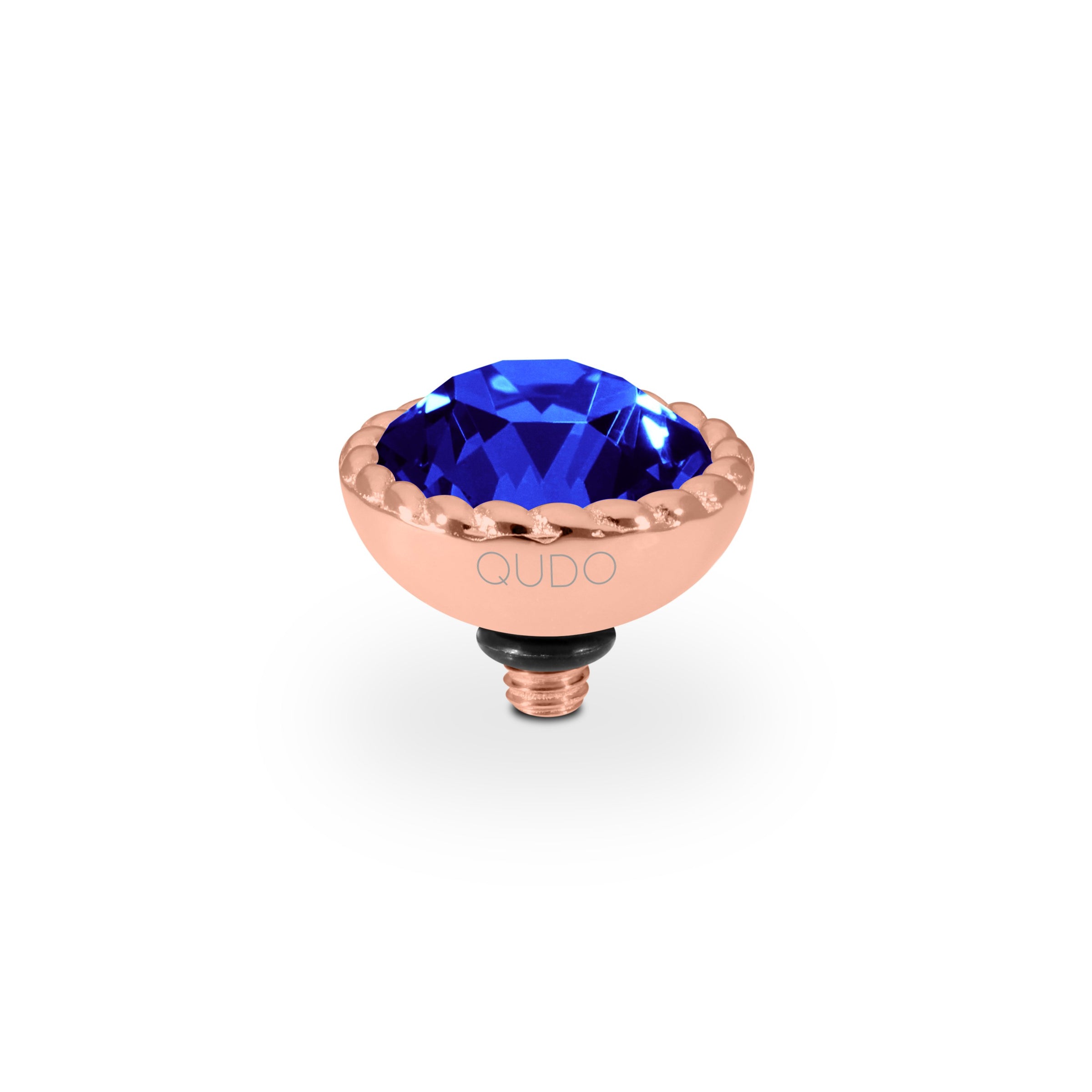 Bocconi Top 0.43" - Rose Gold ReCreated Dark Sapphire