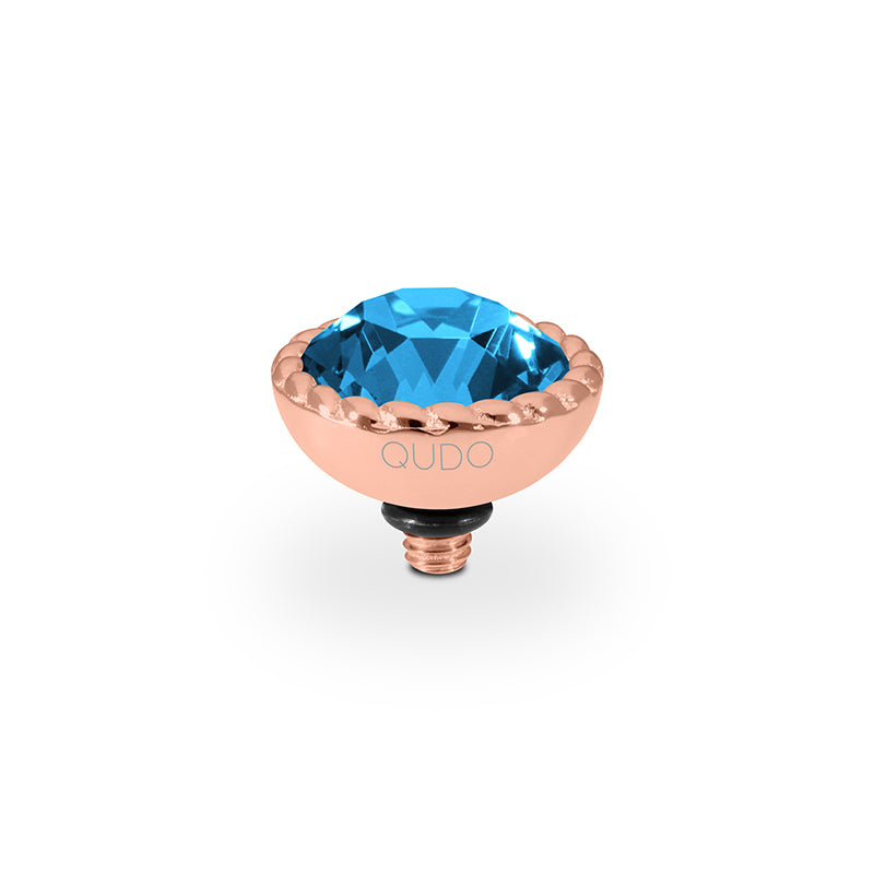 Bocconi Top 0.43" - Rose Gold Denim Blue