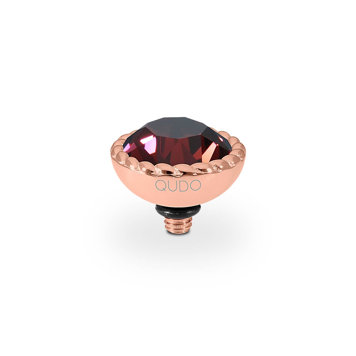Bocconi Top 0.43" - Rose Gold Burgundy