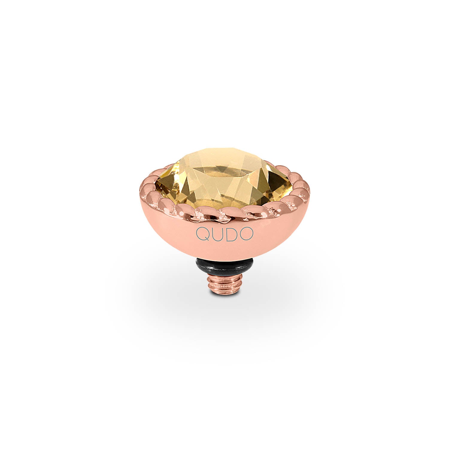Bocconi Top 0.43" - Rose Gold light colorado topaz ignite