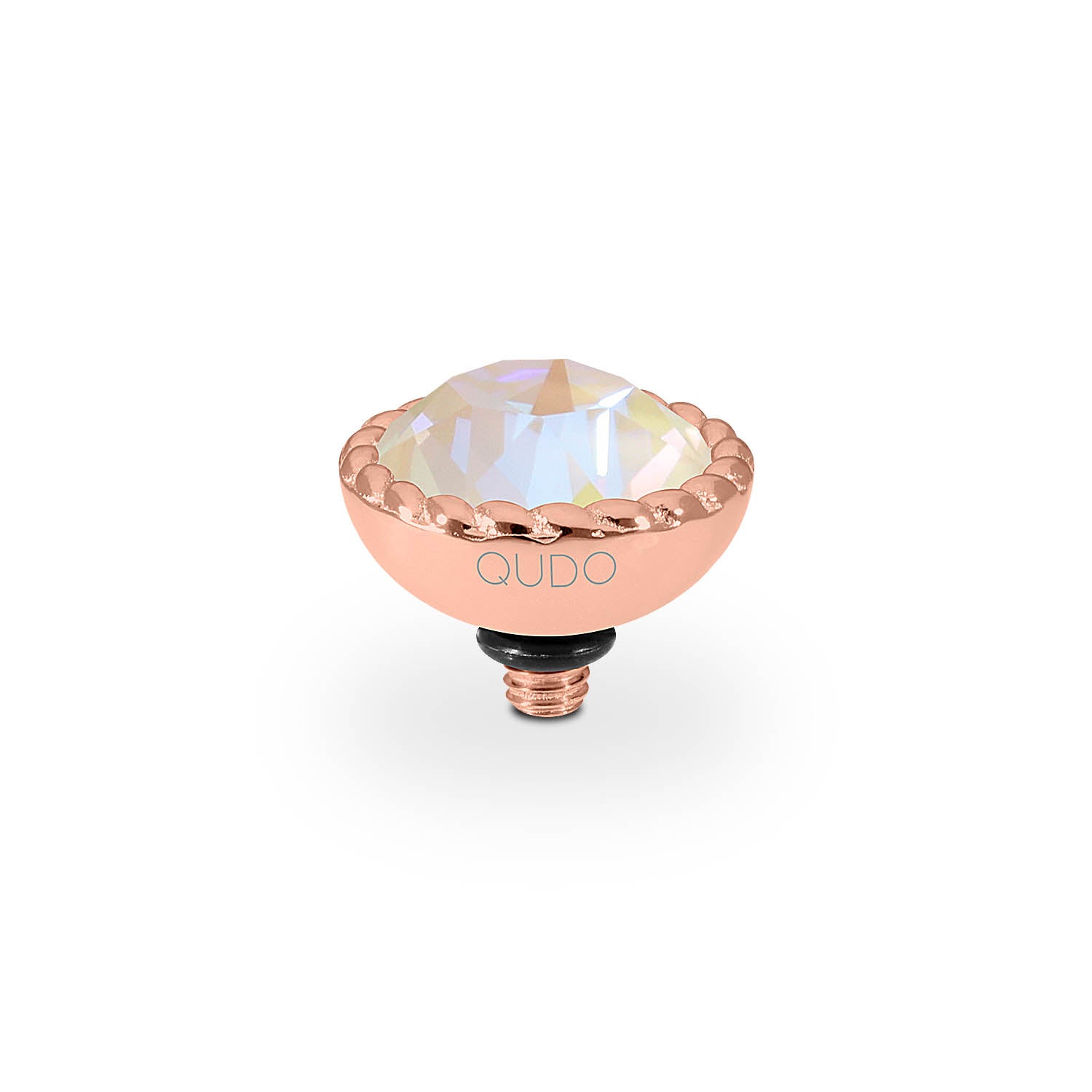 Bocconi Top 0.43" - Rose Gold ivory cream delite