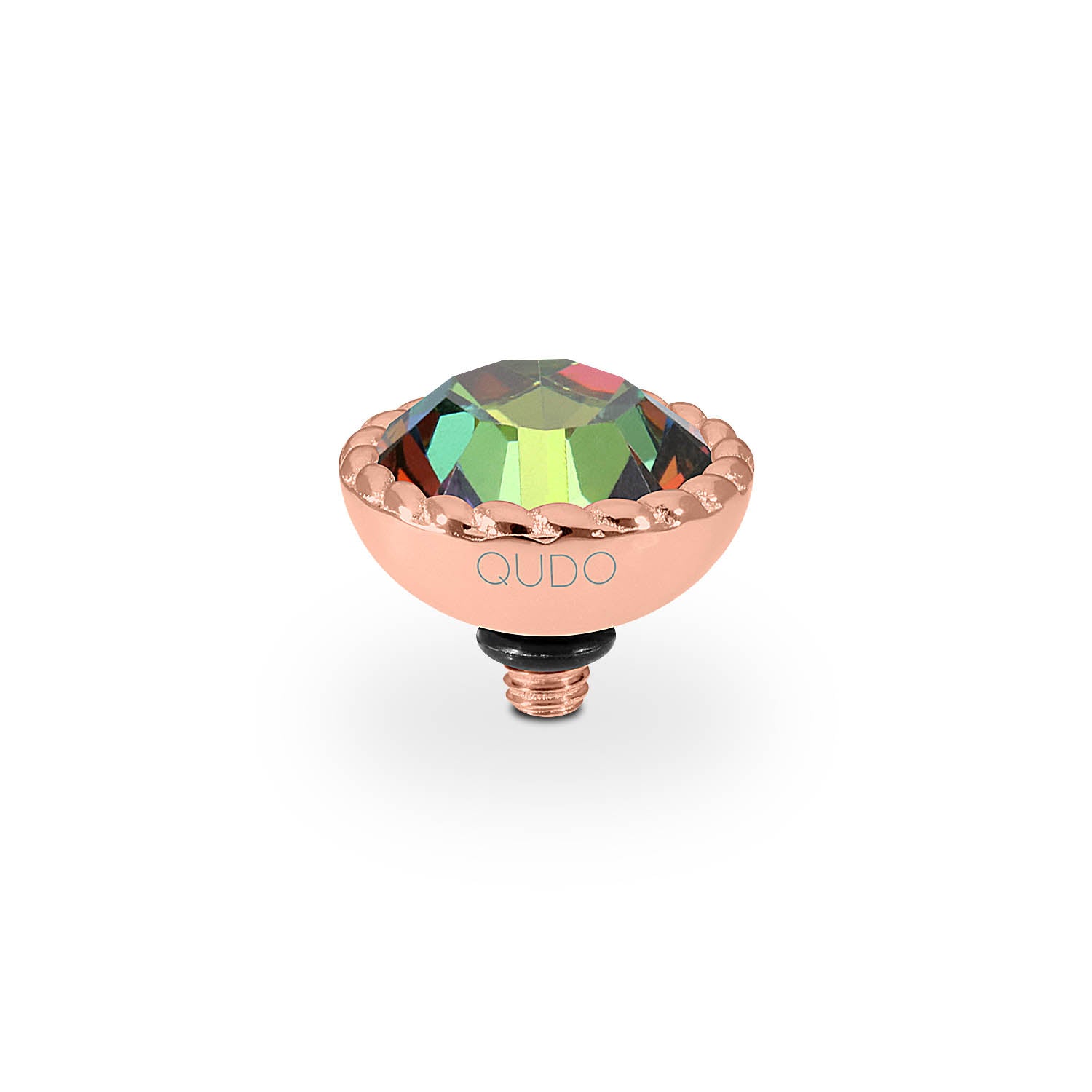 Bocconi Top 0.43" - Rose Gold Crystal Vitrail Medium