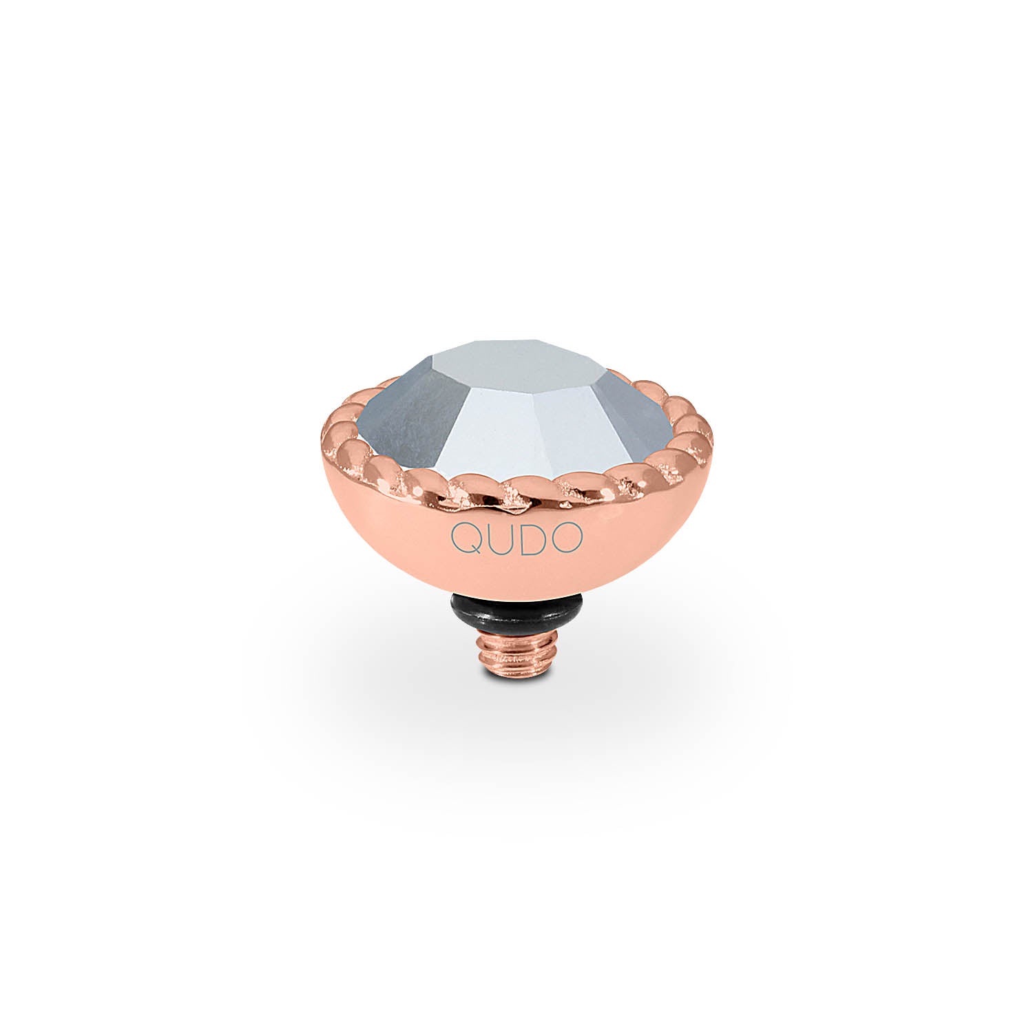 Bocconi Top 0.43" - Rose Gold crystal labrador