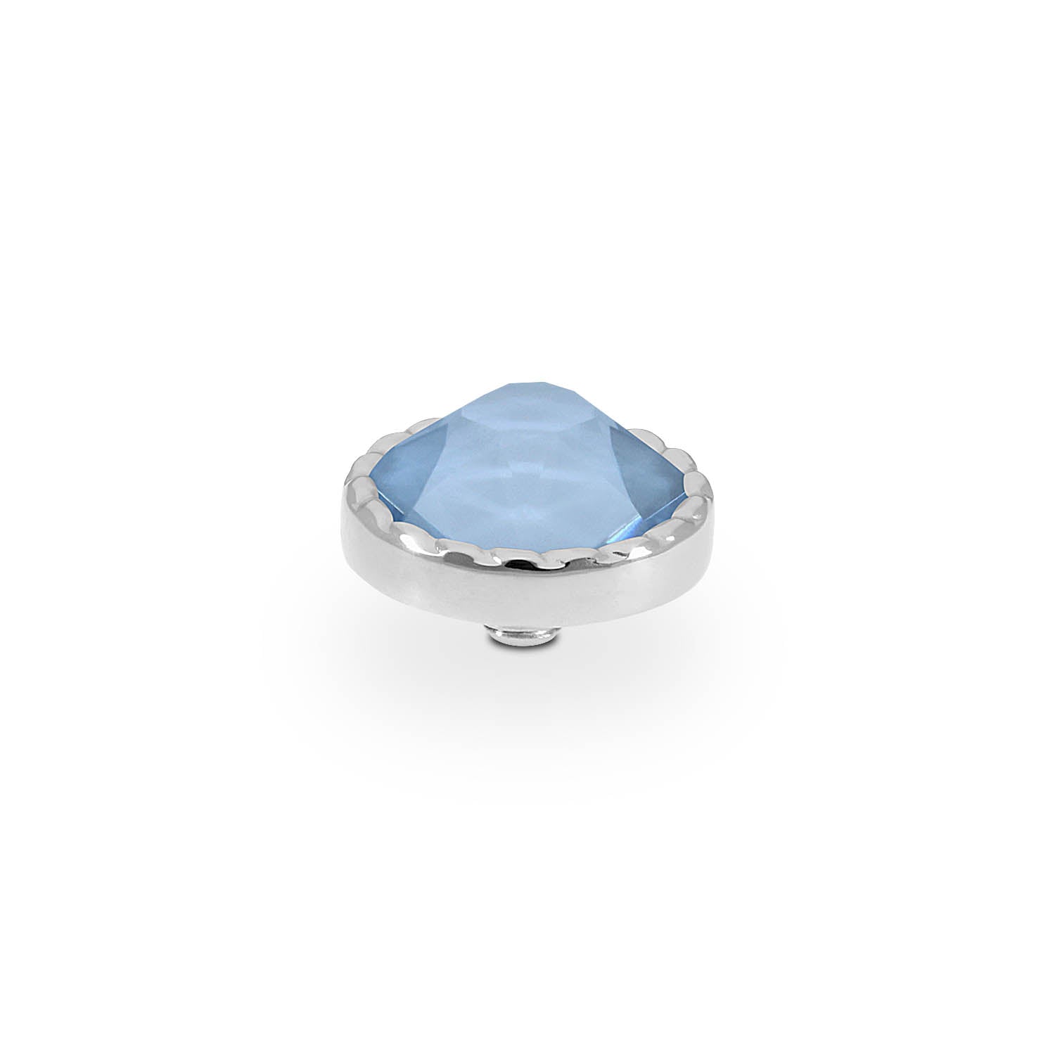 Bocconi Flat Top 0.35" - Silver