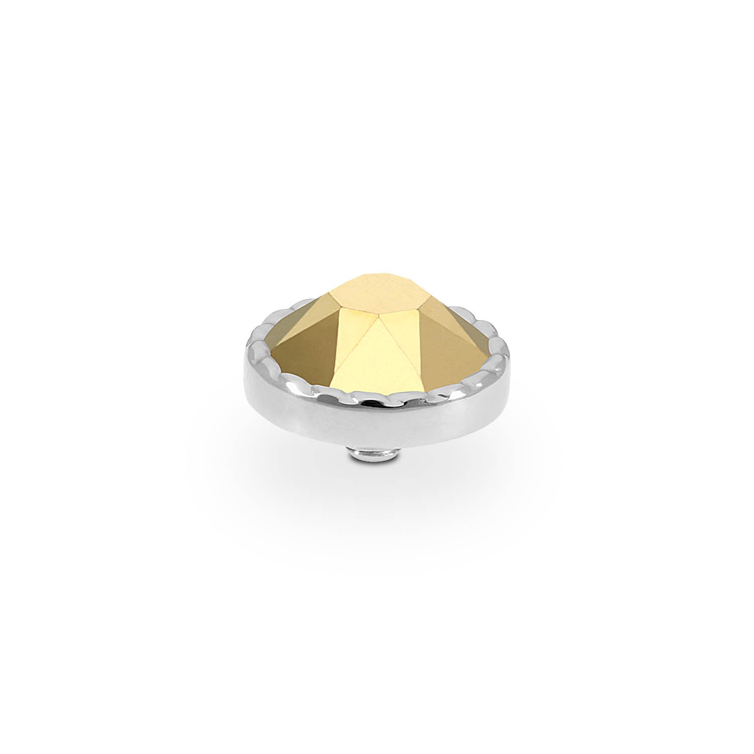 Bocconi Flat Top 0.35" - Silver