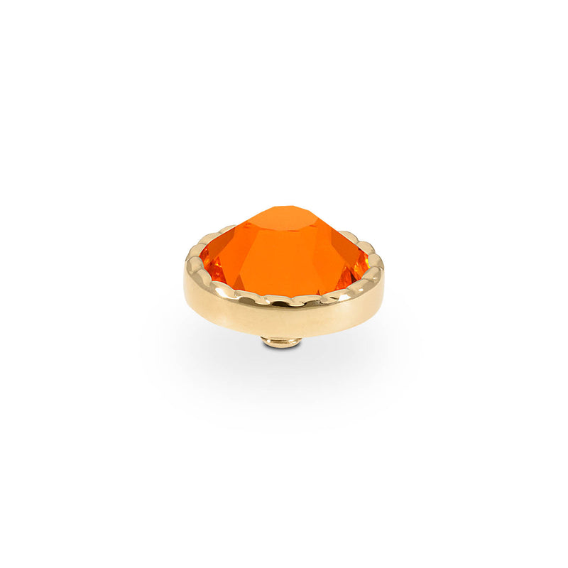 Bocconi Flat Top 0.35" - Gold sun