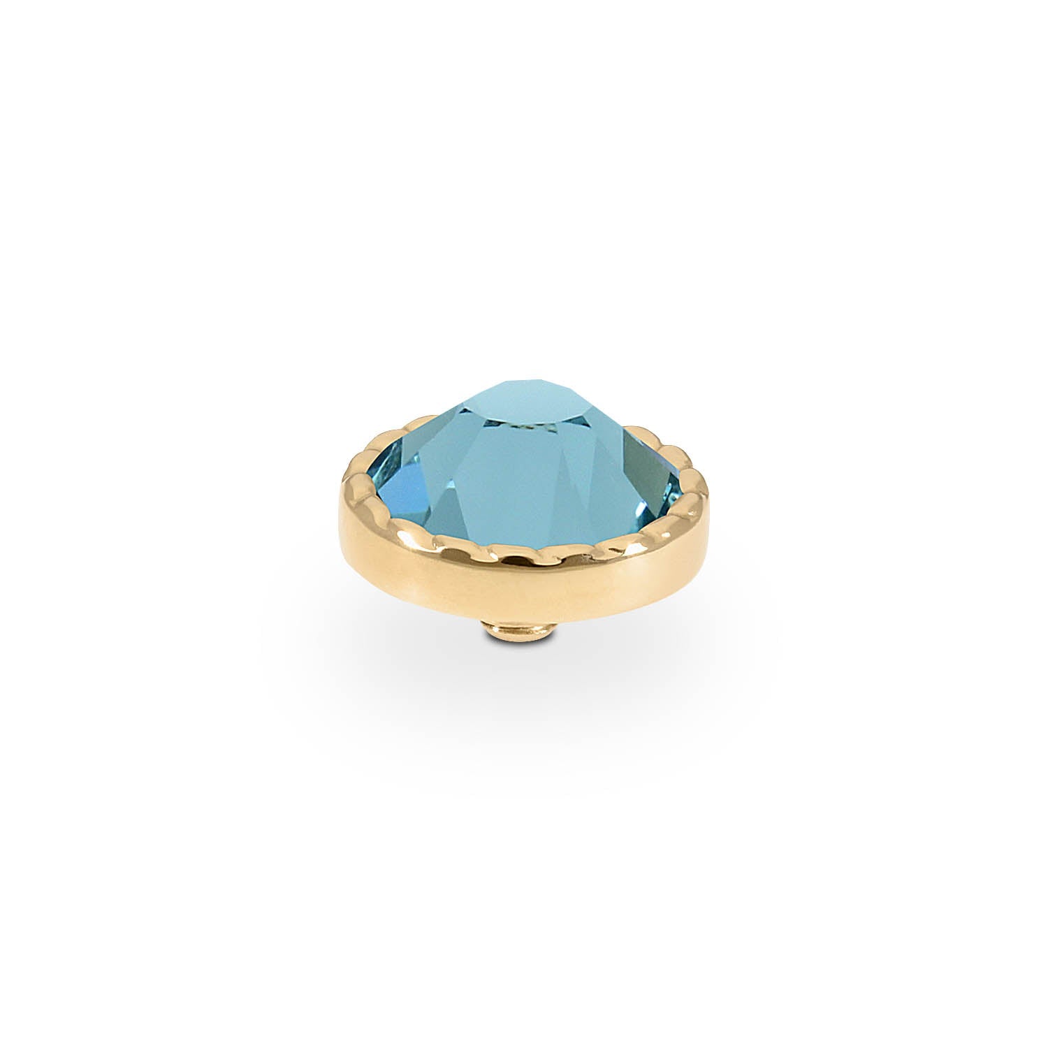 Bocconi Flat Top 0.35" - Gold