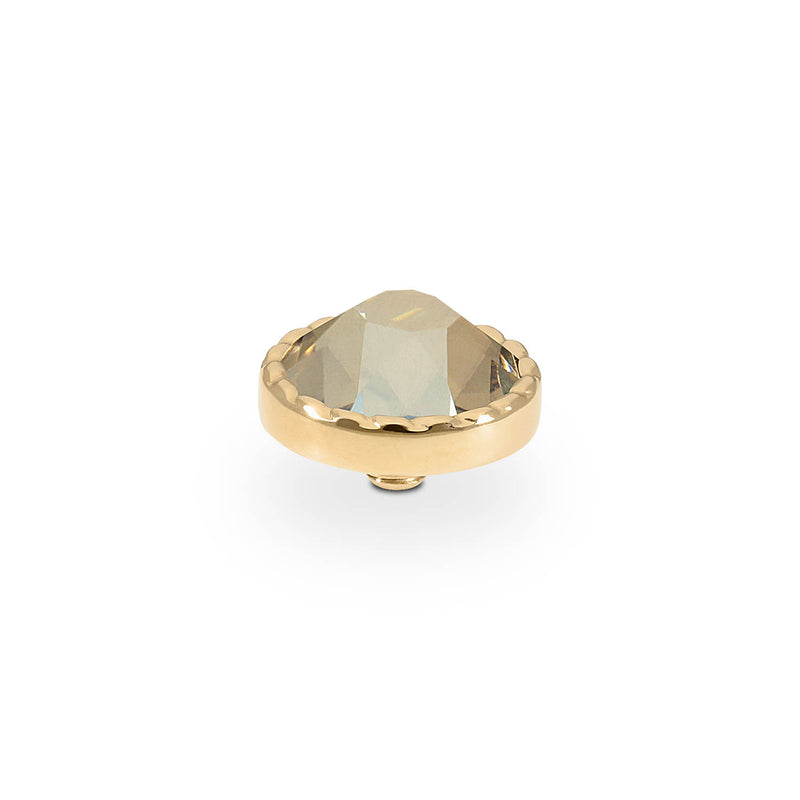 Bocconi Flat Top 0.35" - Gold golden shadow