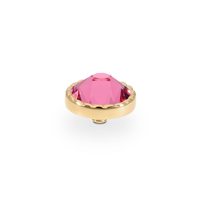 Bocconi Flat Top 0.35" - Gold rose
