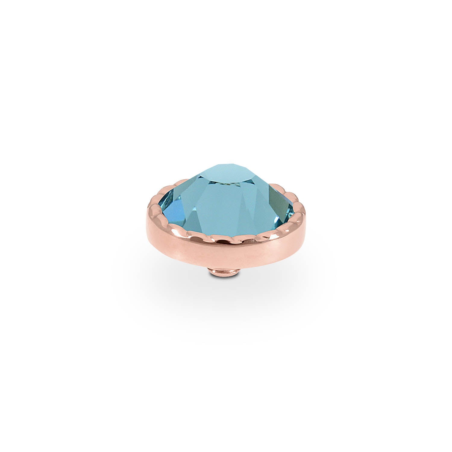 Bocconi Flat Top 0.35" - Rose Gold