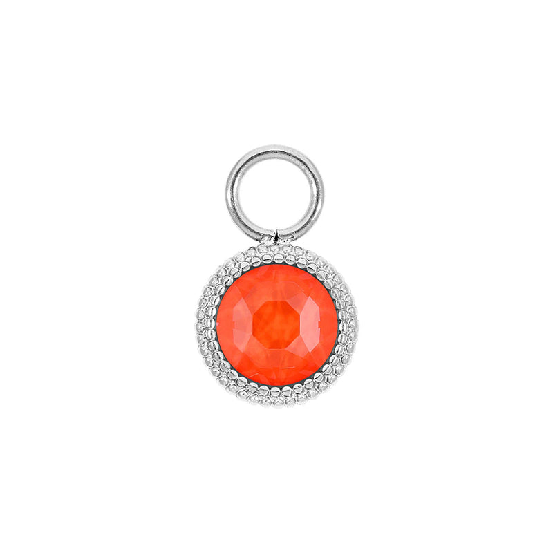 Fabero Flat Charm 0.4" - Silver