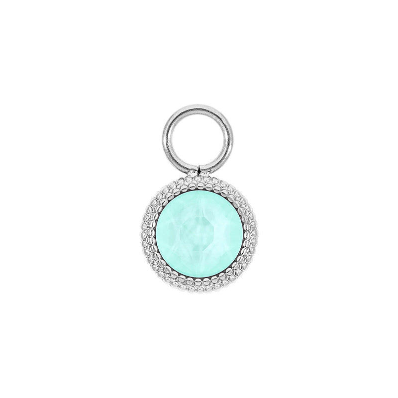 Fabero Flat Charm 0.4" - Silver