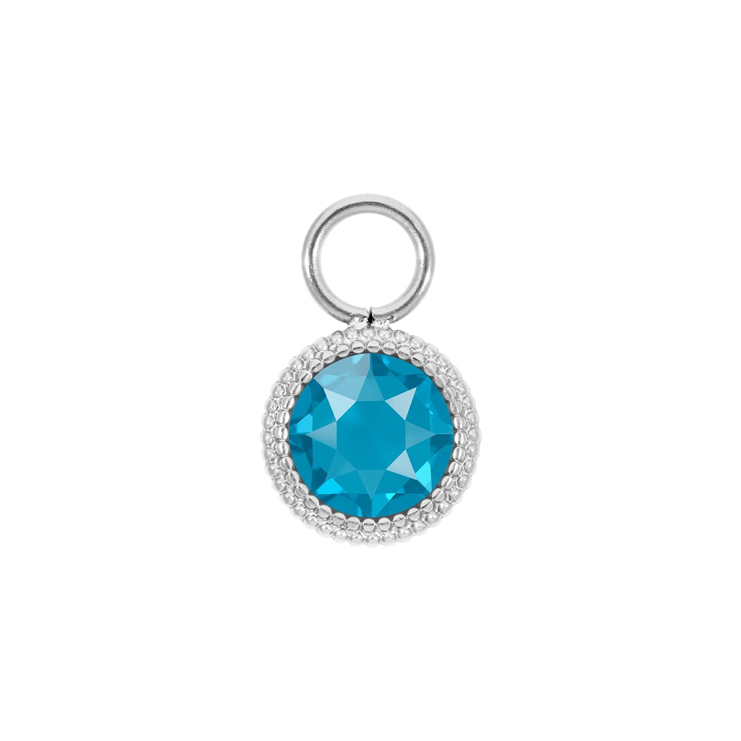 Fabero Flat Charm 0.4" - Silver