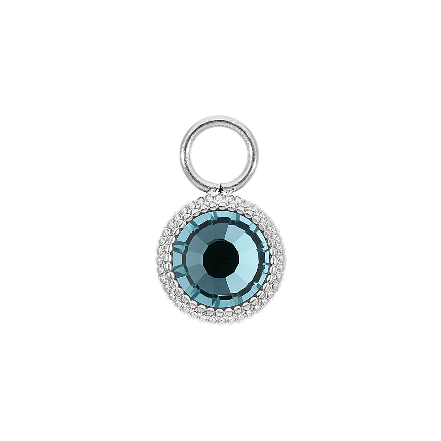 Fabero Flat Charm 0.4" - Silver