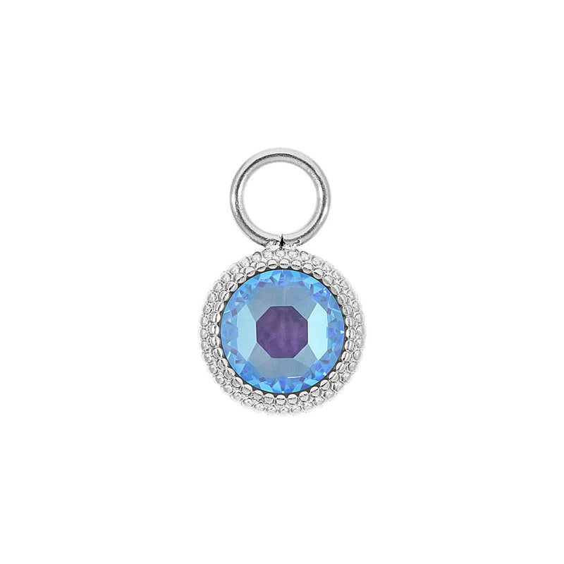 Fabero Flat Charm 0.4" - Silver