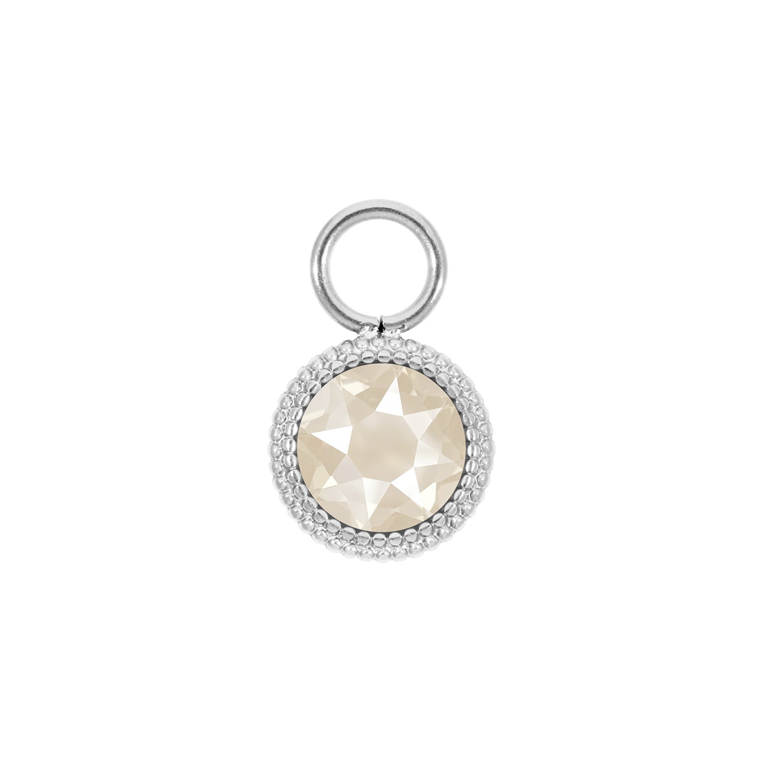 Fabero Flat Charm 0.4" - Silver