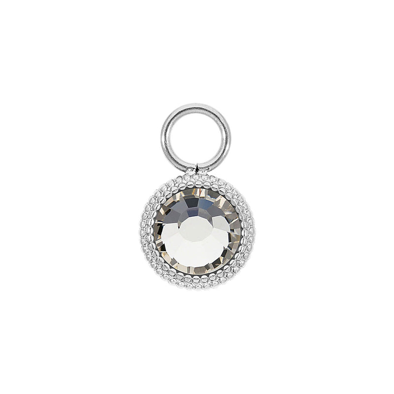 Fabero Flat Charm 0.4" - Silver