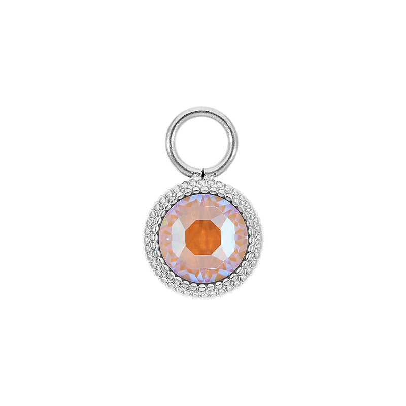 Fabero Flat Charm 0.4" - Silver