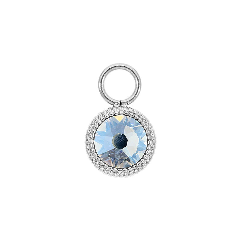 Fabero Flat Charm 0.4" - Silver
