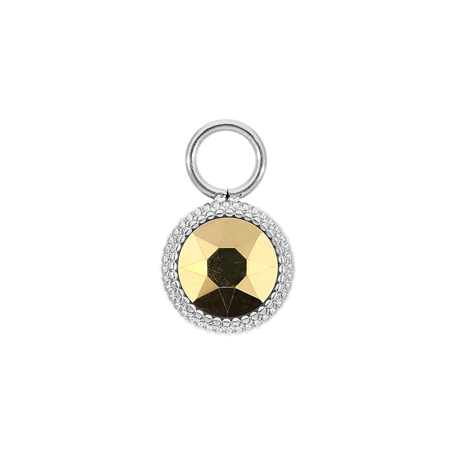 Fabero Flat Charm 0.4" - Silver