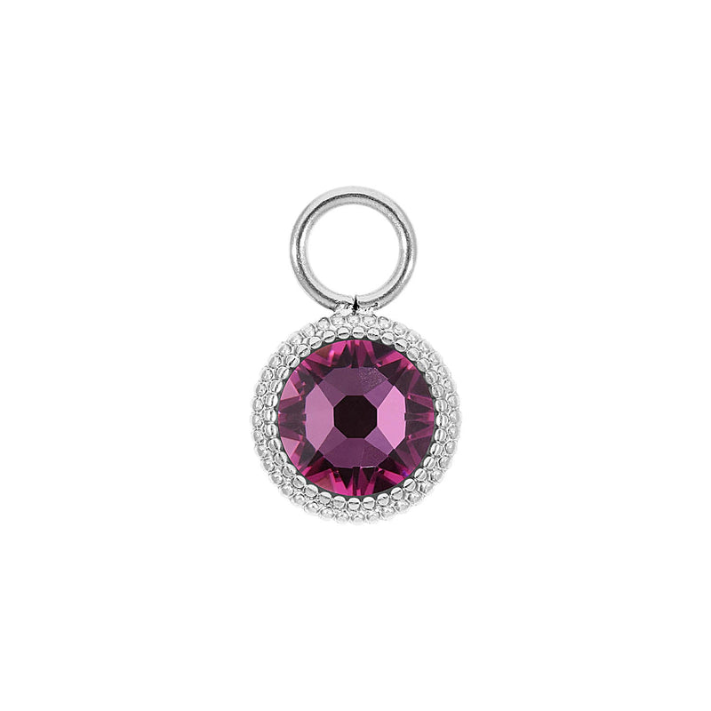 Fabero Flat Charm 0.4" - Silver
