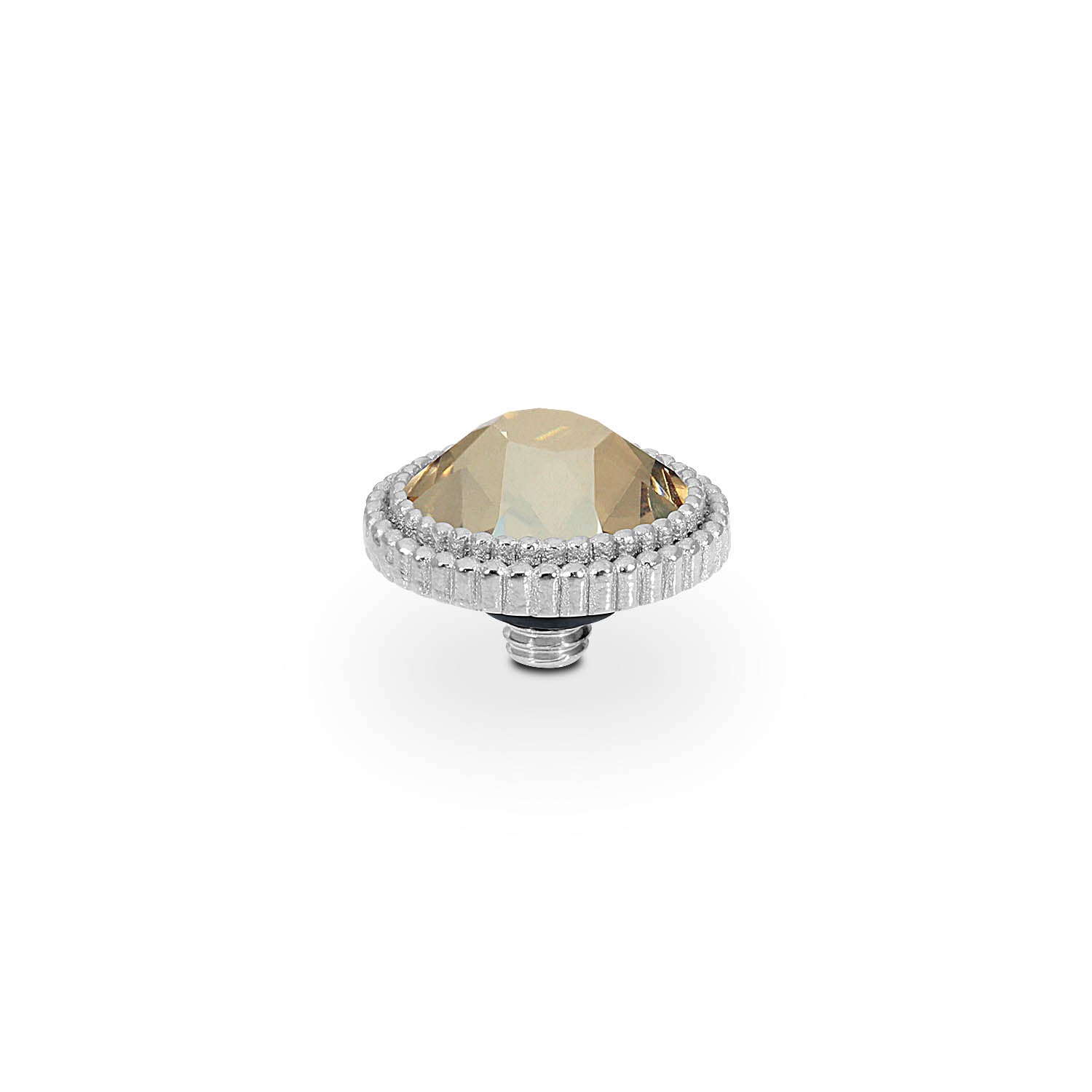 Fabero Flat Top 0.4" - Silver golden shadow