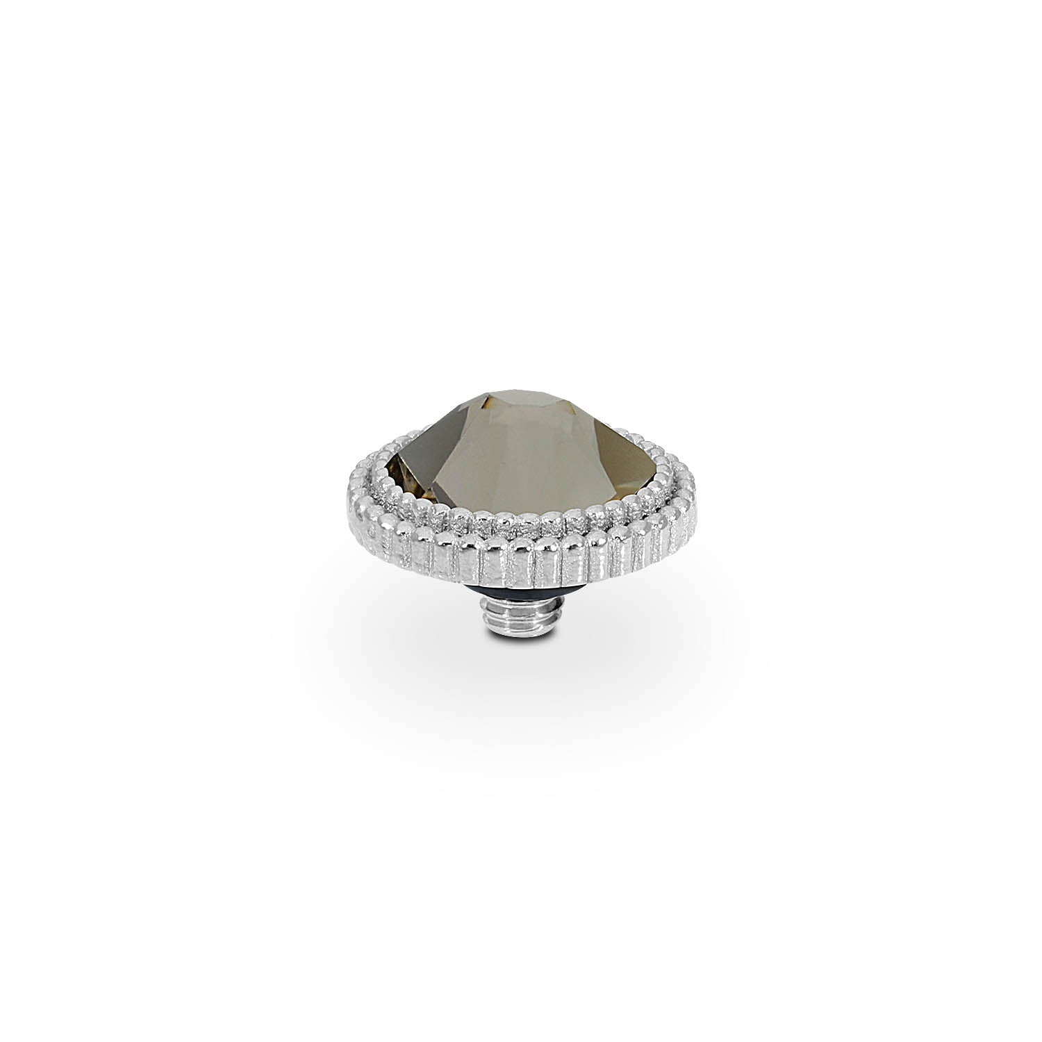 Fabero Flat Top 0.4" - Silver Greige
