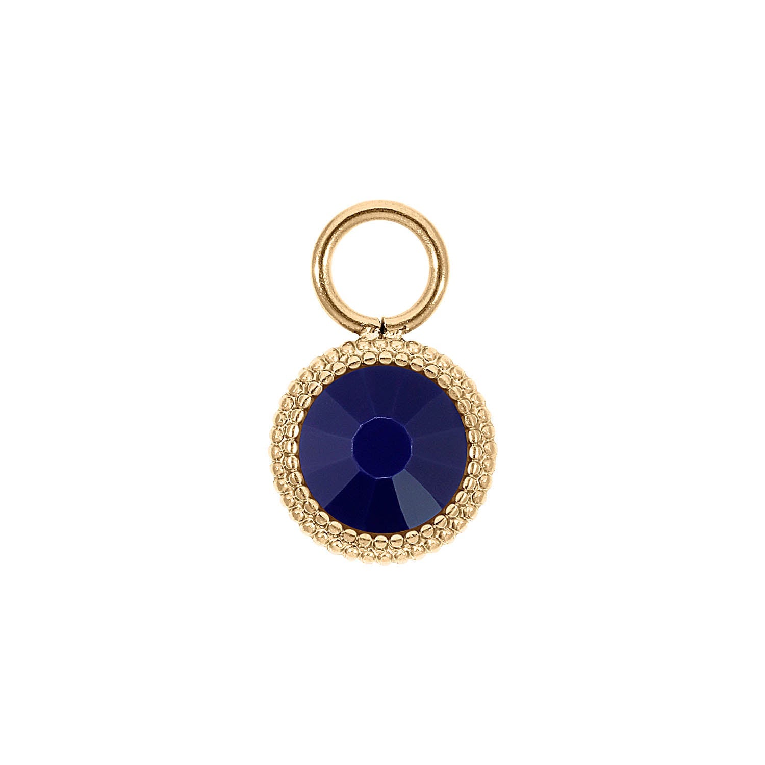 Fabero Flat Charm 0.4" - Gold