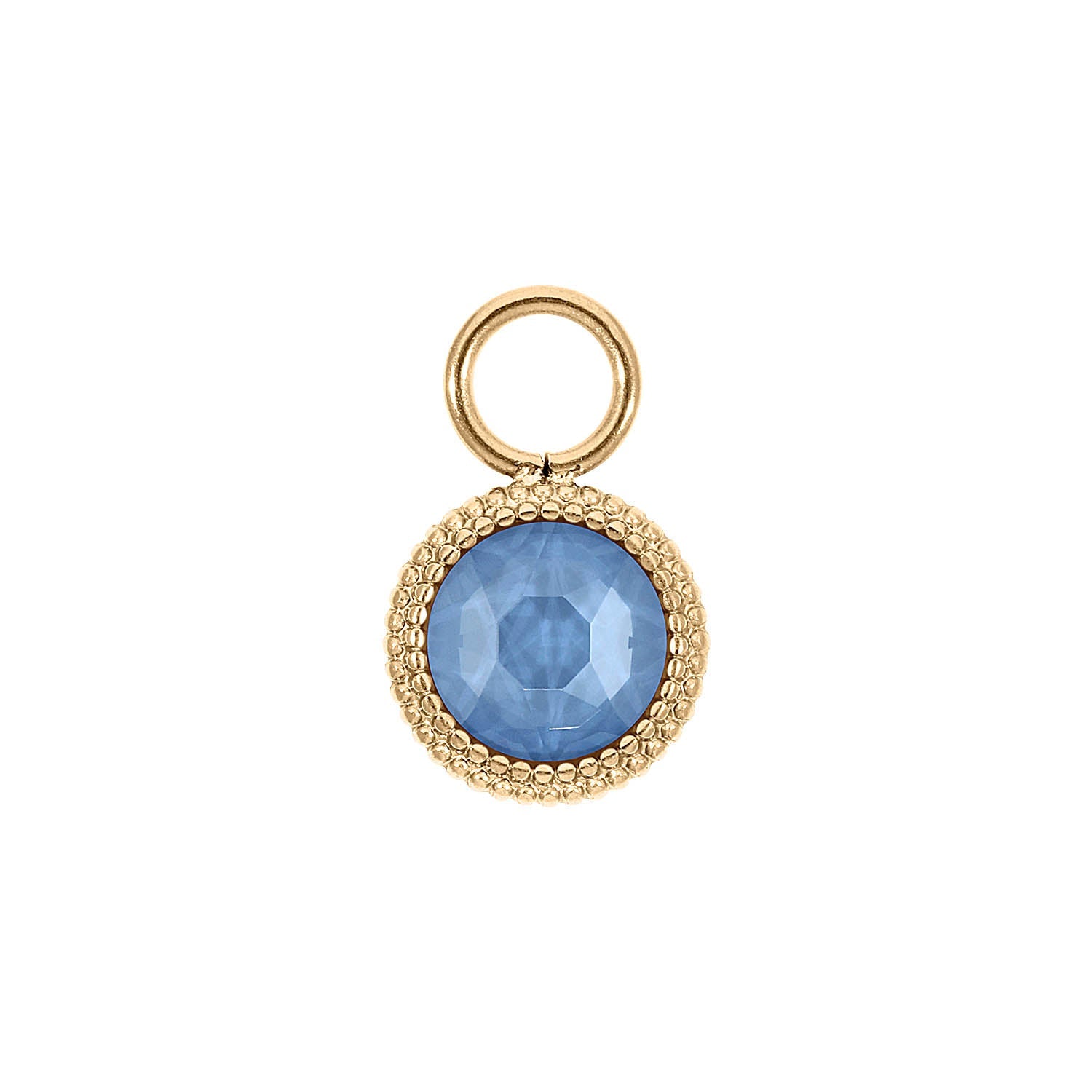 Fabero Flat Charm 0.4" - Gold