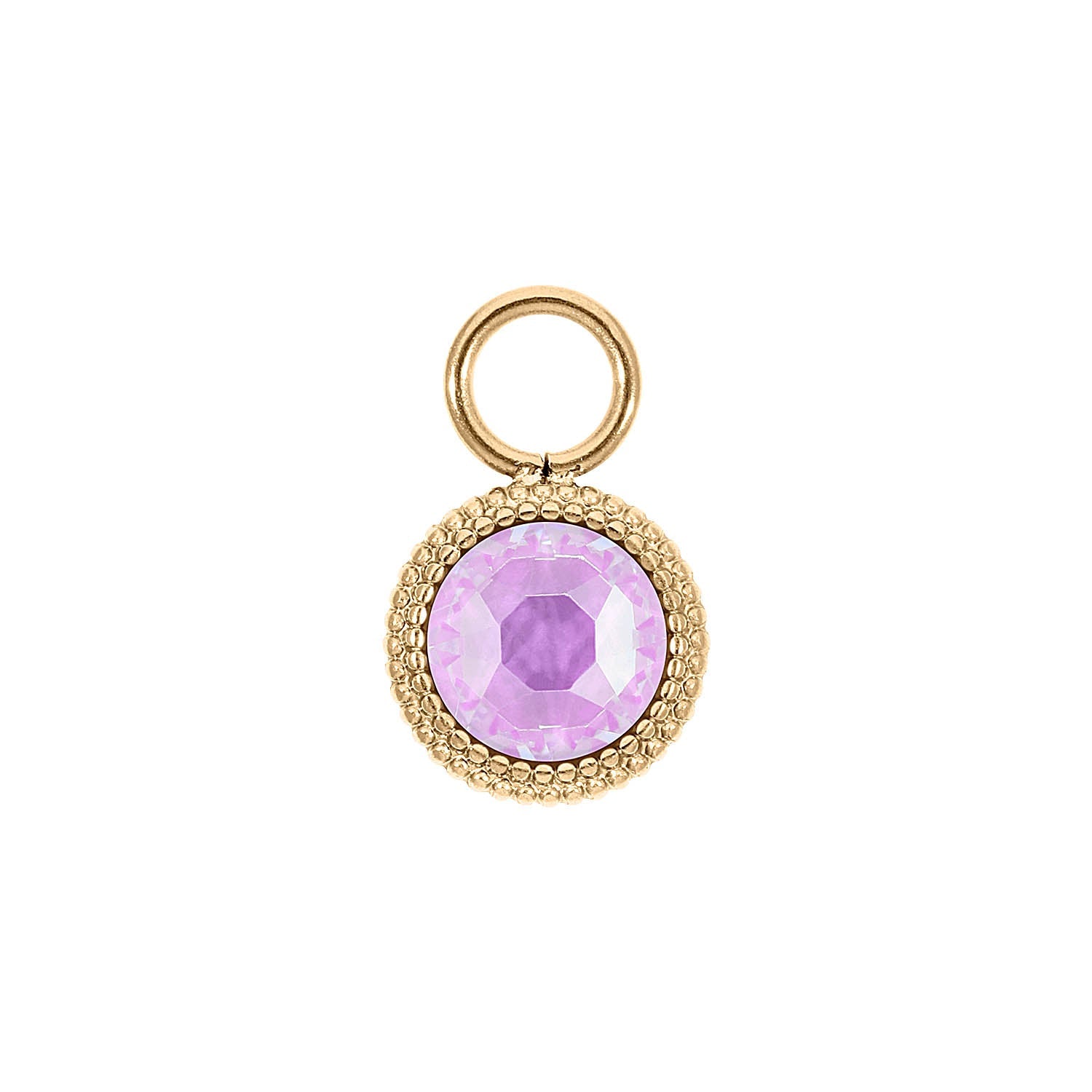 Fabero Flat Charm 0.4" - Gold
