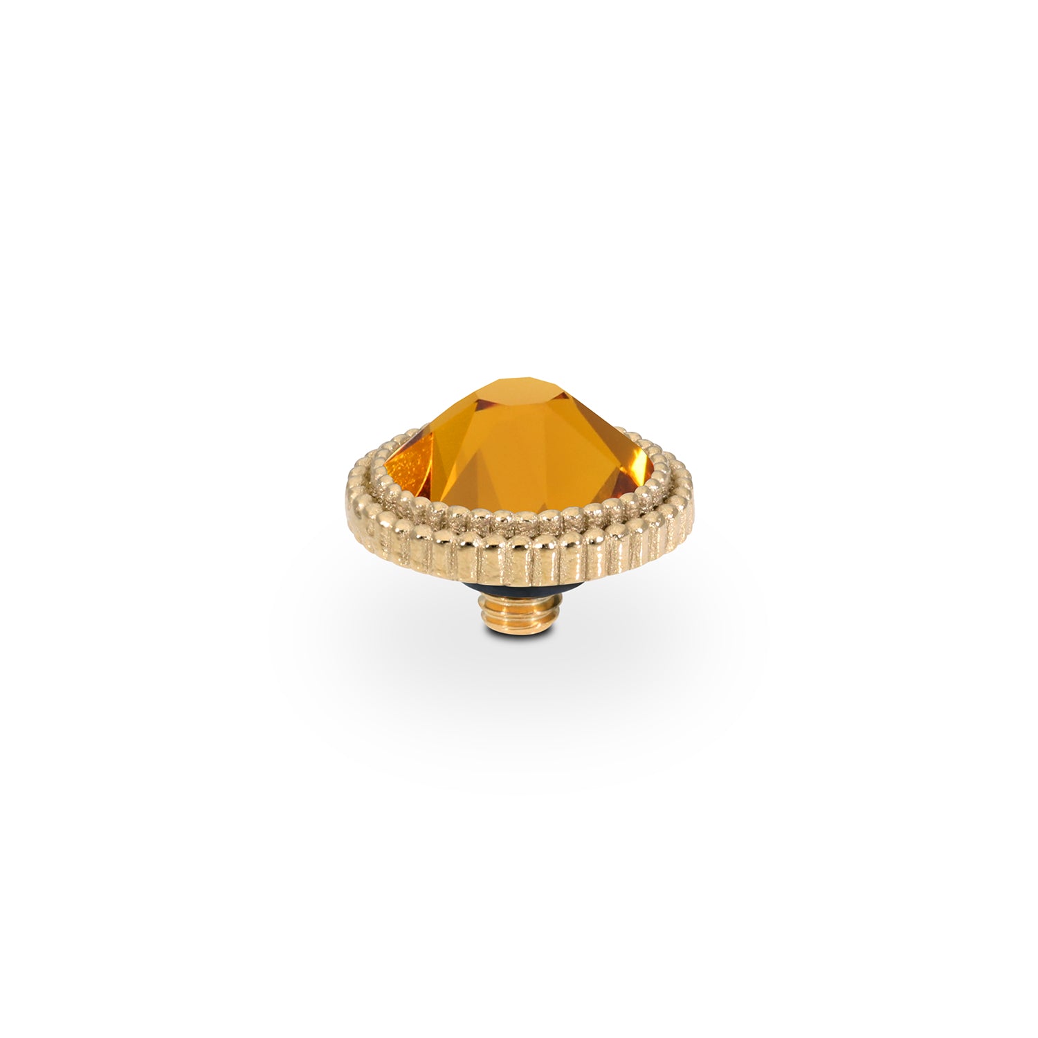 Fabero Flat Top 0.4" - Gold Topaz