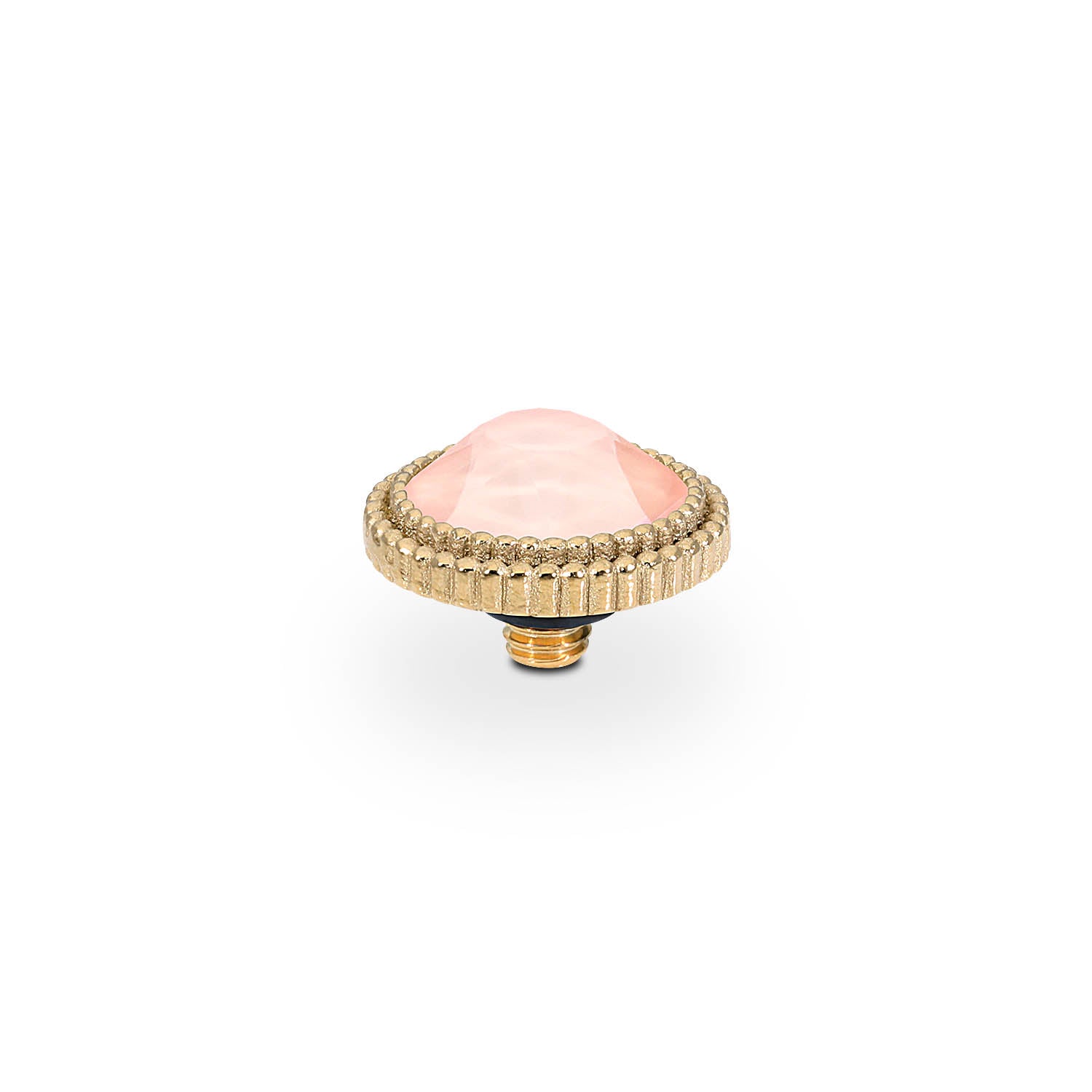 Fabero Flat Top 0.4" - Gold Crystal Flamingo Ignite