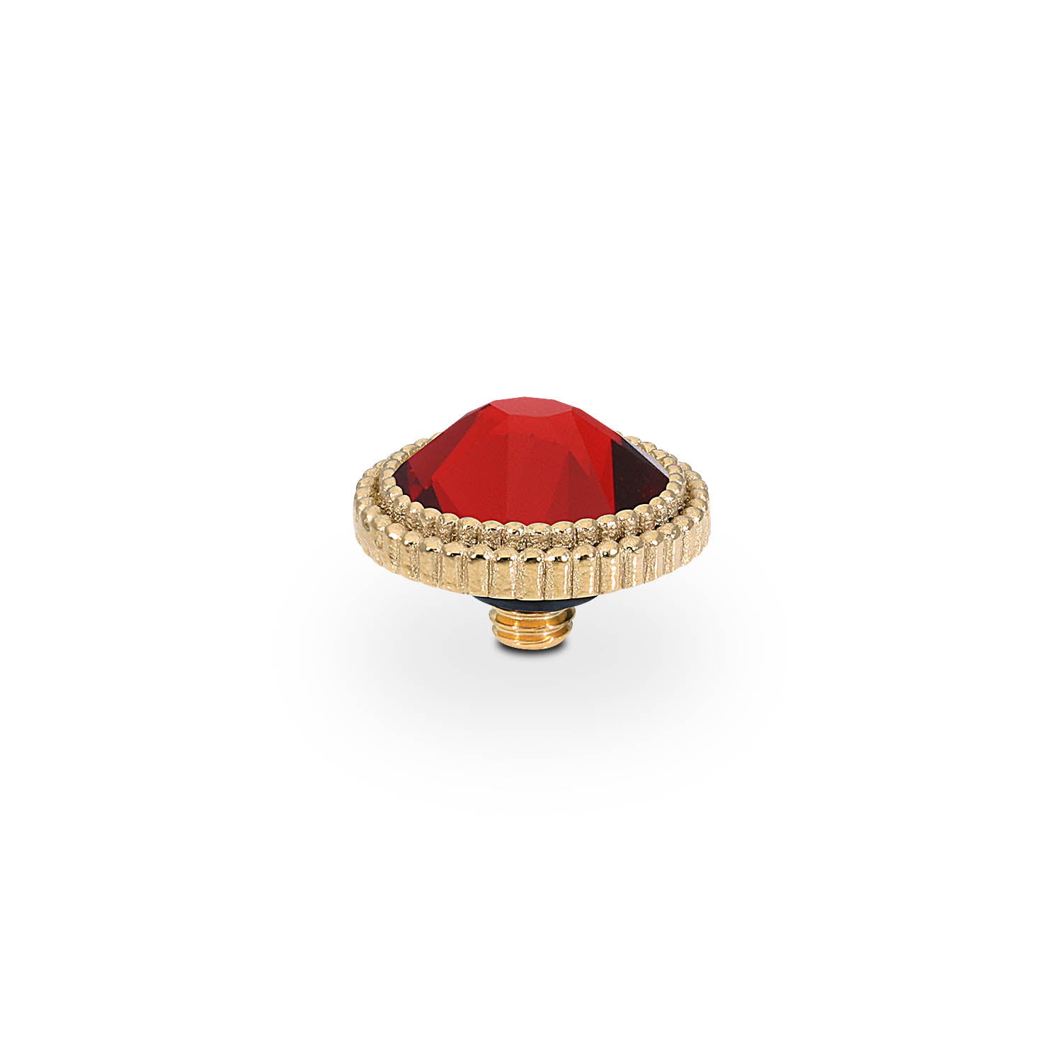 Fabero Flat Top 0.4" - Gold scarlet