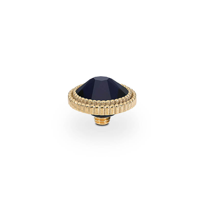 Fabero Flat Top 0.4" - Gold Dark Indigo